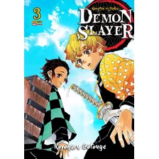 Mangá Demon Slayer Kimetsu No Yaiba Volume 3