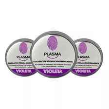 Tintura Vegana Atm Fantasía Violeta Plasma 100g X3u