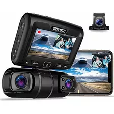 Rexing S1 Dash Cam 3 Canales Delante, Detrás, Cabina 1080p 7