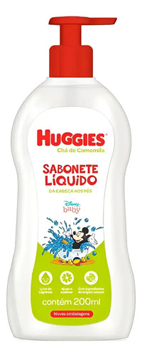 Sabonete Líquido Huggies Disney Baby Chá De Camomila 200ml