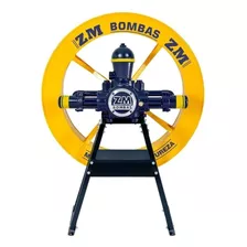 Roda D' Água Completa Com Bomba Zm 44 E Cavalete Zm Bombas