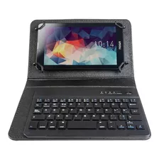 Estuche Tablet Con Teclado 10 Micro Usb Funda + Colores Ultimo Modelo Anti Golpes