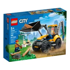 Lego Cidade 60385 City Escavadeira De Construção -