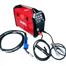 Soldadora Mig Mma Inverter Dual Flux 200 Amp C/torcha Laser 