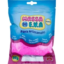 Massa De Eva Para Modelar Make+ Pacote 50g Rosa