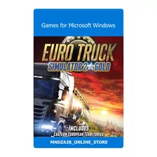 Euro Truck Simulador 2 Gold Edition Juego Para Pc En Físico
