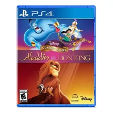 Ps4 Aladdin And The Lion King Novo Lacrado