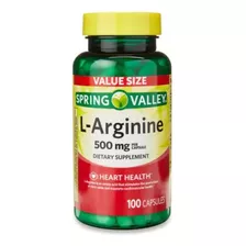 Spring Valley L-arginine 500 Mg 100 Unidades