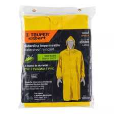 Gabardina Impermeable Triple Capa, Talla Ch, Truper 101130