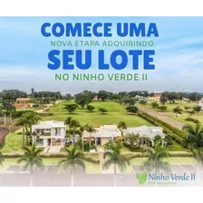 Um Lote Terreno - Condomínio Luxuoso Ninho Verde Ii Eco Residence - Dois Clubes Com Piscinas, Segurança 24 Horas, Playground, Trilhas Ecológicas, Ônibus Local E Muito Mais...