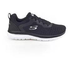 Tênis Skechers Feminino Bountiful Quick Path Caminhada Preto