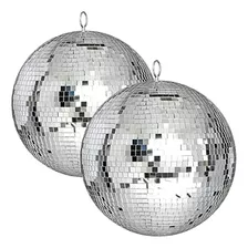 Bola De Cristal Con Espejo De Discoteca De 12 Pulgadas, Ilum