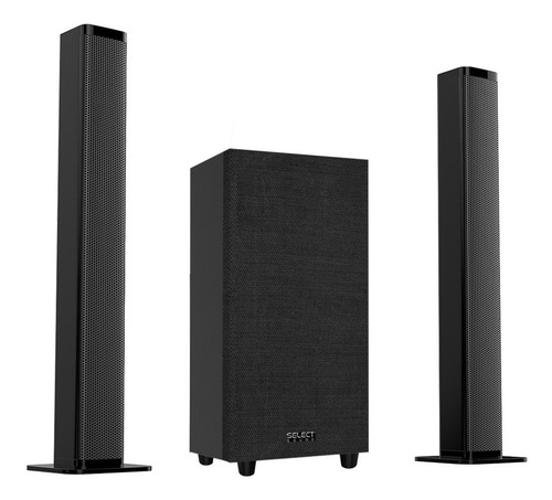 Barra De Sonido Con Woofer Select Sound Space Bt3283 Bluetooth Usb Tarjeta Tf Cable Auxiliar 100w