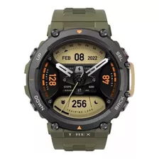 Amazfit T-rex 2 - Aleación De Polímero Wild Green - Negro