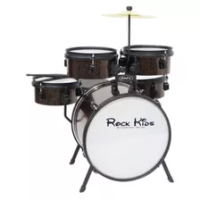 Bateria Infantil Rmv Rock Kids 5 Peças Cobre Sparkle