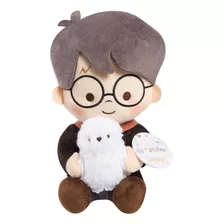 Harry Potter Con Animal De Peluche Hedwig, Juguetes Para Ni.