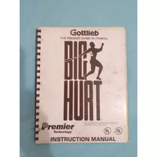 Manual Pinball Big Hurt Gottlieb Original 