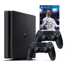 Sony Playstation 4 1tb Ps4 Slim +fc 2024- Com Nf E Garantia