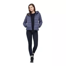 Campera Uniqlo Ultra Light Down Parka Mujer Azul Original