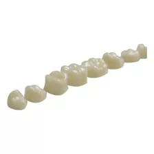 100ps Faceta Oral Coroa Provisória Material Dentário
