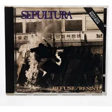 Cd Sepultura Refuse/resist 1a Edição 1994 Tk0m