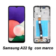 Pantalla Compatible Con Samsung A22 5g (con Marco)