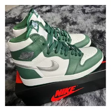 Tenis Jordan 1 High Gorge Green Mujer Niño Niña Talla 23.5