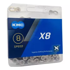 Corrente Kmc X8 Prata / Silver 116l - 6v / 7v / 8v