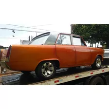 Aero Willys Hot Rod 6cc Opala Teto Cromado P/ Terminar Refor