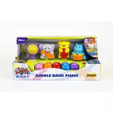 Piano Infantil Interativo Banda Selvagem - Winfun