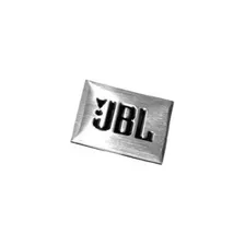1 Emblema Aluminio Jbl Vw Audi Mercedes Ford Gm Caixa Som