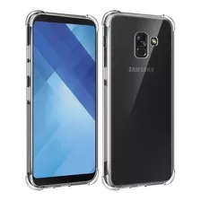 Capinha Anti Choque + Película De Gel 5d Para Galaxy A8 2018