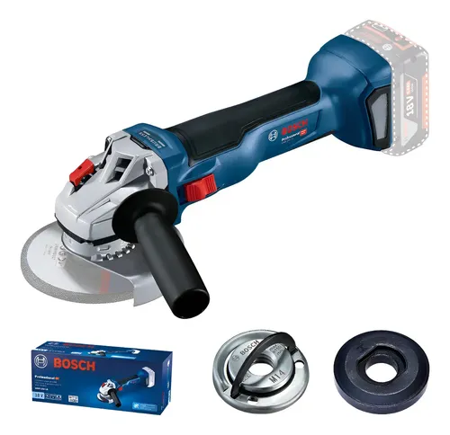 Amoladora Inalambrica Bosch Gws 18v-10 125mm Brushless Sola Azul 4.500-9.000