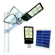 Lampara Solar Led 600w Suburbana Para Alumbrado Exterior 