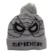 Gorro Touca Infantil Tricô Spider Men