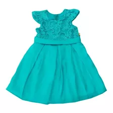 Vestido Princesa Frozen Cinderela Luxo Renda Floral Promoção