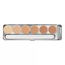 Paleta Dermacolor 6 Cores Kryolan Modelo D1w-d6w Tom D 1 W - D 6 W