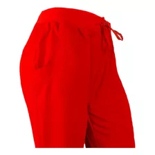 Pantalón Mujer Rojo Mike's Antifluido Uniformes Clínicos