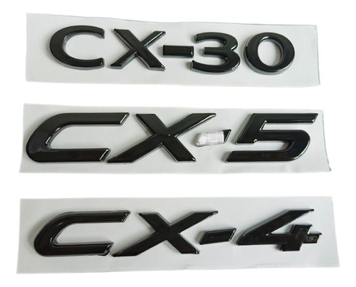 Foto de Cx4 Cx5 Cx30 Letra Logo Adhesivo Para Conpatible Con Mazda