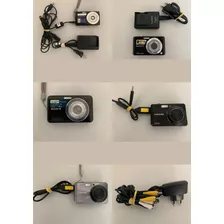 Kit Com 5 Câmeras Fotográficas - Sony, Panasonic E Samsung.