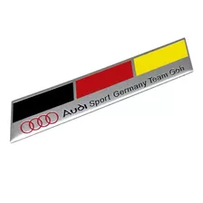 Emblema Bandeira Alemanha Audi Sline A1 A3 A4 A5 Q3 Q5 S3 S4