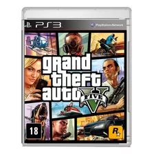 Jogo Grand Theft Auto V Ps3 Midia Fisica Lacrado