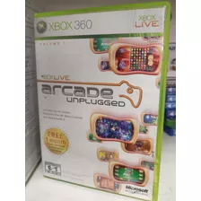 Arcade Unplugged Xbox 360 Midia Fisica Varios Jogos 