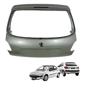 Tampa Traseira Peugeot 206 207 2002 2012 Hatch Usado