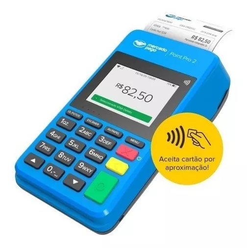 Point Pro 2 - A Máquina De Cartão Do Mercado Pago Chip Vivo