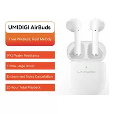 Umidigi Airbuds,cancelamento Ruído,bluetooth 5.0,microfone Cor Da Luz Branco Cor Branco