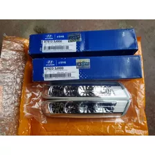 Par Led De Espej Hyundai Santa Fe/veracruz 2007-12 Original 