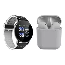 Reloj Smart Watch Inteligente Padres Niños + Audifonos I12