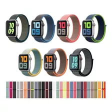 Pulseira Nylon Para Apple Watch 38mm 40mm 42mm 44mm