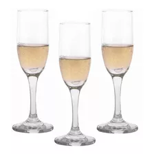 Set 6 Copas Champagne Espumante Cristar Rioja Color Transparente